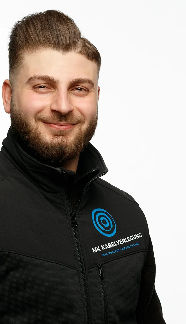 Mahmud Karaaslan, Geschäöftsinhaber von der MK-Kabelverlegung